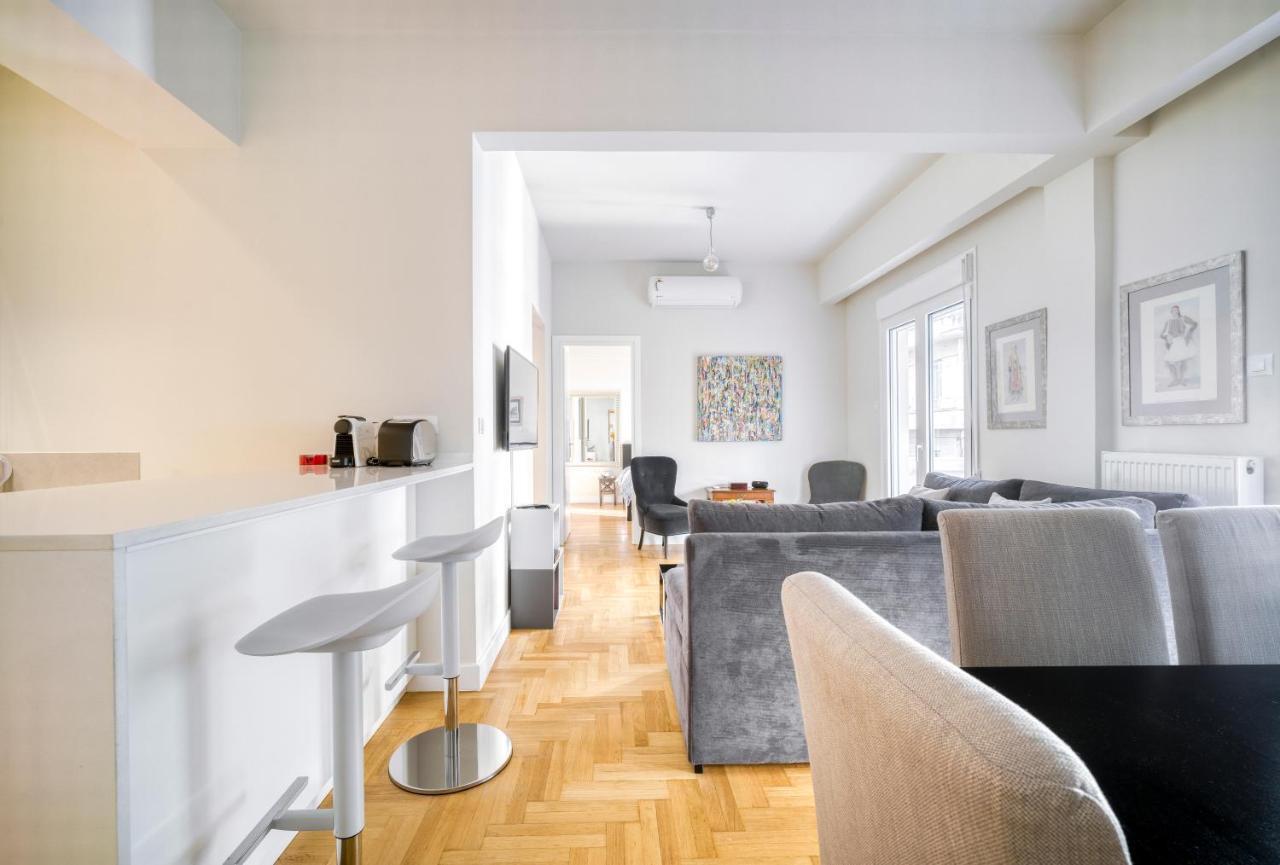 Lovely Sunlit Central Athens 2 Bedroom 2 Bathroom Condo Exterior foto